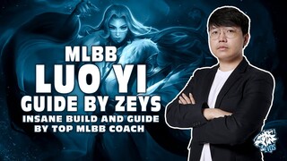 There's no ESCAPE from Luo Yi even behind the CRYSTAL!!! - LUO YI GUIDE BY ZEYS!! [MLBB]