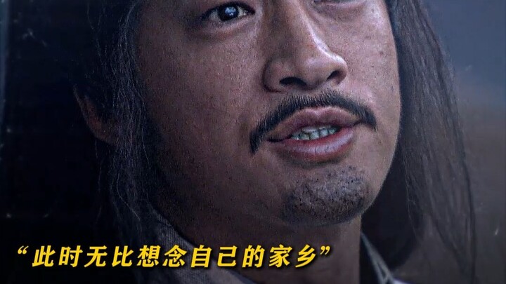 “项羽来集市买马，看到老乡，心里无比思念家乡”！