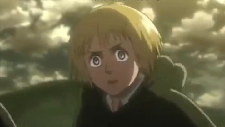 Armin: Hashidou Masao! Is the female titan attracted by my handsomeness?!