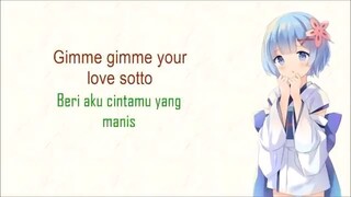 Hatsune miku gimme gimme lirik terjemahan