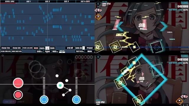 Demo Convert Cytoid, Osu map To Square Style