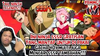 🔥REVIEW NINJA SSSR PERTAMA DAN GACHA 40X TIKET BUAT NYARI SSSR TAMBAHAN DI GAME NARUTO NINJA LEGENDS