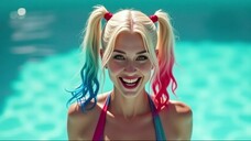 Fat Girls Dived into the Pool 😯 | Who is Best? #shorts #marvel