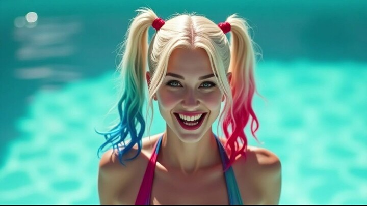 Fat Girls Dived into the Pool 😯 | Who is Best? #shorts #marvel
