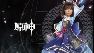 《原神》角色演示-「神鲤绫华：中国女姛」