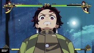 Demon slayer game tanjiro and giyu vs tanjiro and nezuko very easy boulder clearing