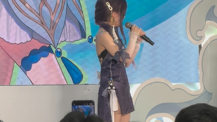 Đoạn ghi hình sự kiện cosplayer thỏ tại hội chợ Fuzhou FCZ