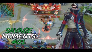 Mobile Legends Savage Moments 01 - Unstoppable Marksman - New Meta Heroes