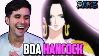 "BOA HANCOCK" One Piece Ep. 410, 411 Live Reaction!