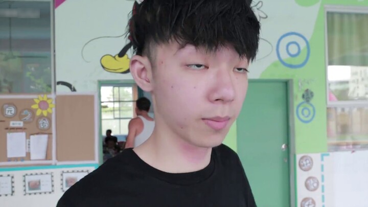 I broke into the kindergarten, and the kids were so enthusiastic that they threw me to the ground