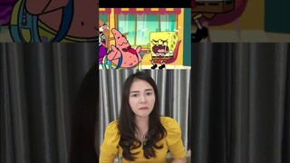 SPONGEBOB JADI PENYANYI TAPI PETRIK 🥺 |Miwanda Tanz #shorts #viral #shortvideo #spongebob #alurfilm