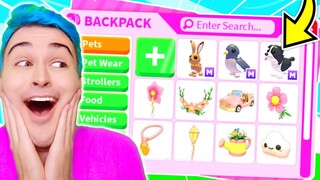 Buying *EVERYTHING* In SPRING FESTIVAL Update !! New *SPRING PETS* In Adopt Me Roblox (EXPENSIVE)