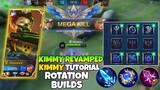 REVAMPED KIMMY TUTORIAL, COMPLETE GUIDE, ROTATION AND BUILDS | KIMMY BEST BUILD 2021 - MARKKK MLBB