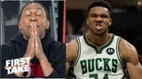 FIRST TAKE "Giannis just FU*KING KID" Stephen A on Jayson Tatum annihilates Bucks in Celtics 2nd win