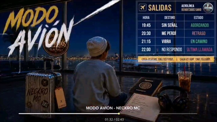 NECKRO MC - Modo Avión ✈️ | Official Visualizer