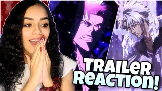 BLEACH THOUSAND YEAR BLOOD WAR ARC ANIME 2022 TRAILER REACTION!