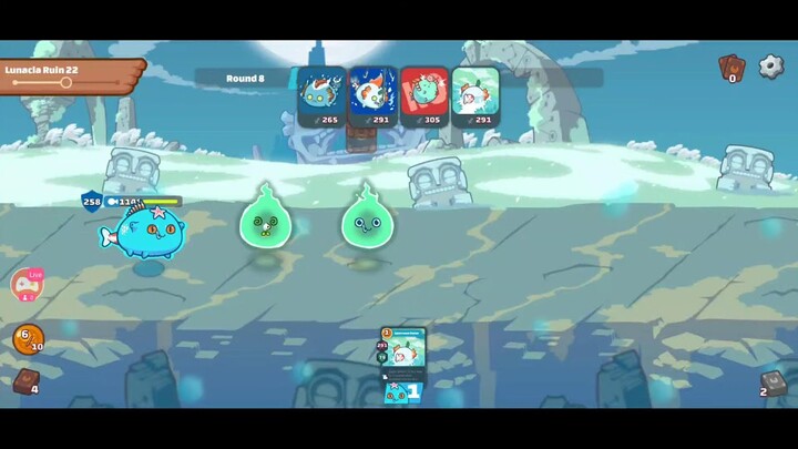 easy win in ruin 22 | axie infinity adventure