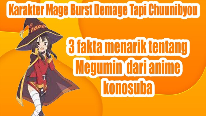 Karakter Mage Burst Demage Tapi Chuunibyou - 3 Fakta Menarik tentang Megumin dari Anime Konosuba