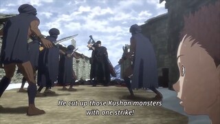 Guts vs the kushan army|Berserk 2016