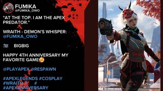 Regarding the incident where my evil spirit cosplay was put in the algs finals by APEX officials