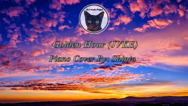 JVKE - GOLDEN HOUR PIANO COVER BY SHINTA