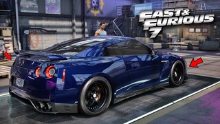 Need for Speed Heat - Brian Nissan GT-R R35 | Fast and Furious Car Build