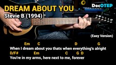 Dream About You - Stevie B (1994) Easy Guitar Chords Tutorial with Lyrics Part 1