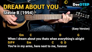 When I Dream About You - Stevie B (Easy Guitar Chords Tutorial with Lyrics) part 2 SHORTS REELS