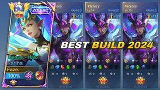 WHEN GLOBAL KARINA PLAY IN MYTHIC RANK!! (Auto Win Streak?!) - Karina Best Build 2024