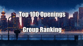 Top 100 Anime Openings Group Ranking #1