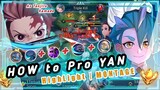 AoV Pro YAN MONTAGE GAMEPLAY | Yan Guide | Tutorial Yan - ARENA OF VALOR - Top 1 Yan