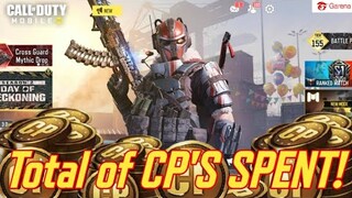 *NEW* TOTAL OF CP'S SPENT FOR CROSS GUARD MYTHIC DROP) 💲💲💲 (Garena) | COD MOBILE