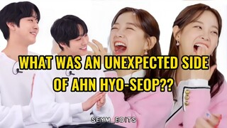 The unexpected side of Ahn Hyo-seop🤣🤣🤣