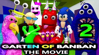 GARTEN OF BANBAN 2 ANIMATED MOVIE Ft. SONIC & BALDI Roblox CHALLENGE Minecraft Animation