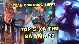 Tốp Mỡ | TOP5 XẠ THỦ ĐÁNG CHƠI NHẤT MÙA 22, AN TÂM PICK MÀ KHÔNG BỊ CHỬI??? | MLBB