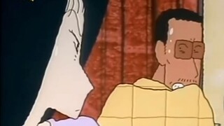 "Crayon Shin-chan Dirty Jokes" Shin-chan: "I heard that girls will grow beards when they grow up."