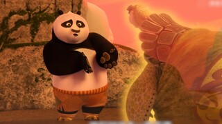 Cakar Takdir Kung Fu Panda, Naga Hijau, Macan Putih, Suzaku Xuanwu memiliki tubuh panda, dan kung fu