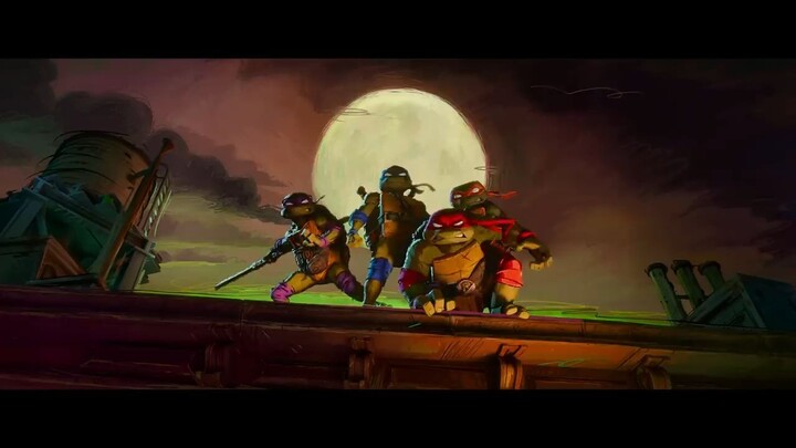 Teenage Mutant Ninja Turtles_ Mutant Mayhem .  too watch full movie: link ln description