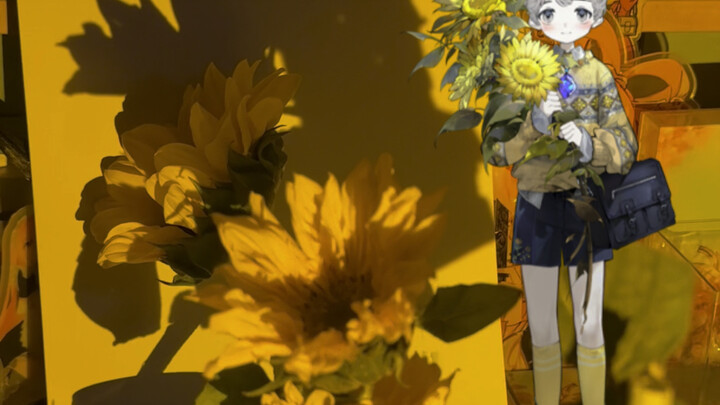 My mom actually lets Sunflower and me share a room!