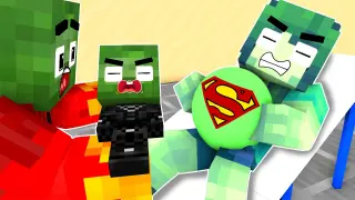 Monster School : Baby Zombie x Squid Game Doll Is Superheros -  Minecraft Animation