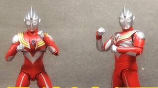 Real and fake Tiga comparison! Ultraman Tiga real bone sculpture quality rises to become a basketbal