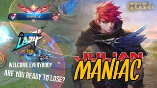MOMEN JULIAN DAPAT KILL+ MANIAC