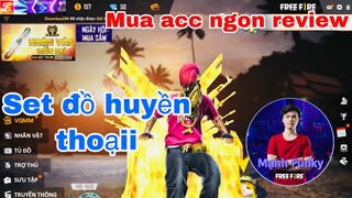 [Review] Thử Mua Acc Có Bộ Đồ Huyền Thoại - WAG.FunkyM