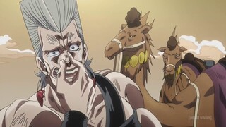 JoJo: Joseph Joestar's camel riding lessons (Eng Dub)