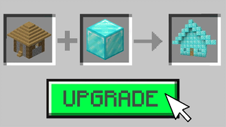 Aku Bisa Upgrade Struktur Bangunan Di Minecraft!! KEREN!!