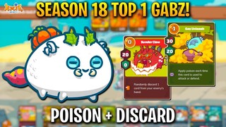 SEASON 18 TOP 1 GABZ IS BACK AGAIN WITH HIS POISON META TEAM | TRIPLE DUSK GAMEPLAY | AXIE INFINITY