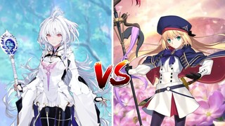 FGO Merlin Prototype VS Castoria | How Lady Avalon Compares to Artoria Caster - Battle of ARTS Meta