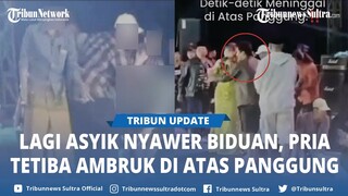 Asyik Mau Nyawer Biduan, Pria Asal Padang Ambruk di Atas Panggung saat Orkes di Bangkalan