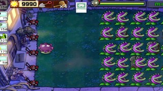 Survival Night 5 FLAGS | Plants vs Zombies | part13
