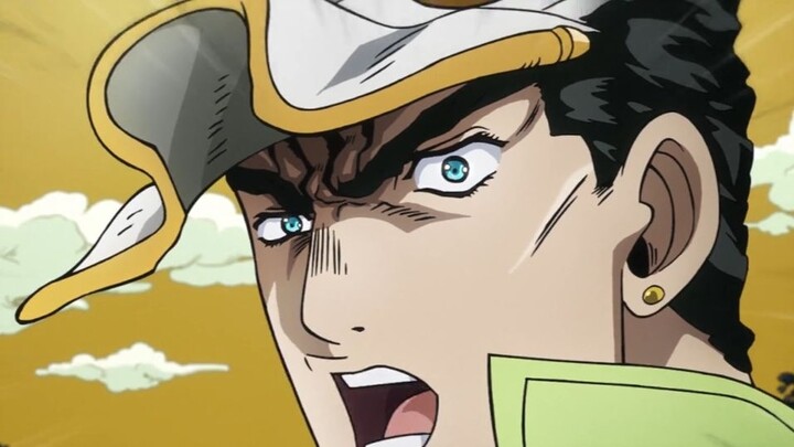 When Jotaro really said that to his grandmother